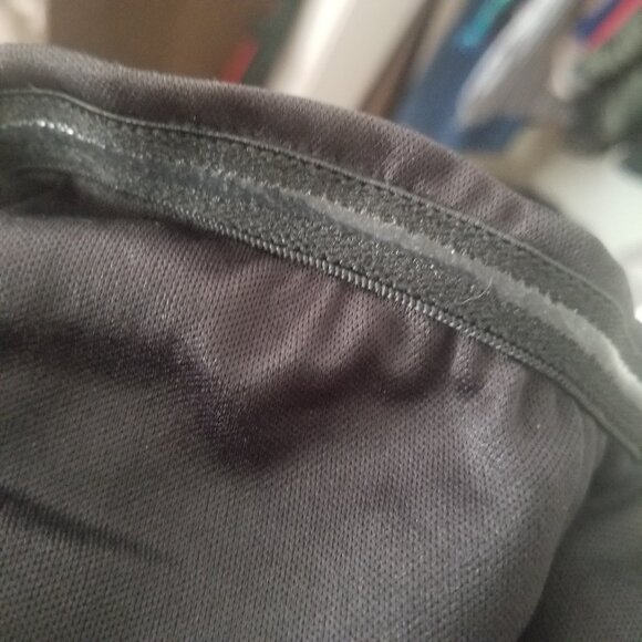 NWT Shein SXY XL Black Sequin Tube Top Zip Back Strapless - Picture 6 of 7